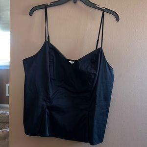 Black spaghetti strap top